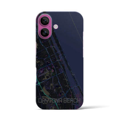 【デイトナビーチ（アメリカ）】地図柄iPhoneケース（バックカバータイプ）