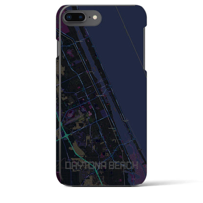 【デイトナビーチ（アメリカ）】地図柄iPhoneケース（バックカバータイプ）