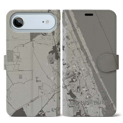 【デイトナビーチ（アメリカ）】地図柄iPhoneケース（手帳タイプ）
