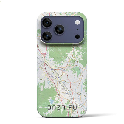 【太宰府（福岡県）】地図柄iPhoneケース（バックカバータイプ）