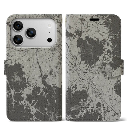 【太宰府（福岡県）】地図柄iPhoneケース（手帳タイプ）