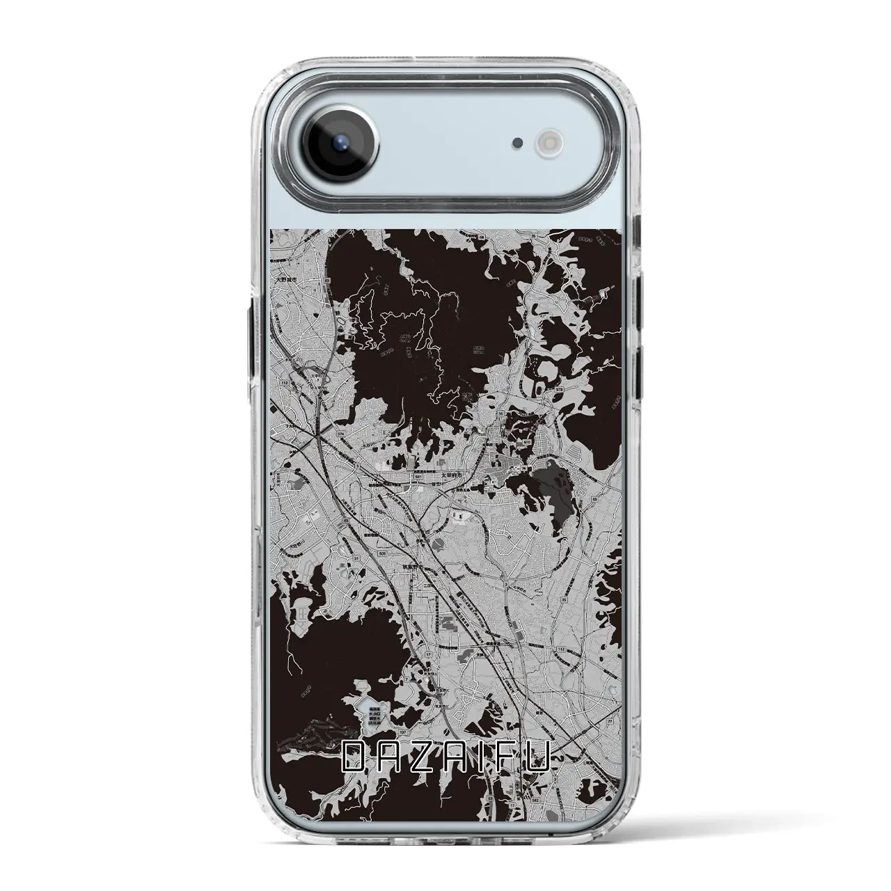 【太宰府（福岡県）】地図柄iPhoneケース（MagSafeタイプ）