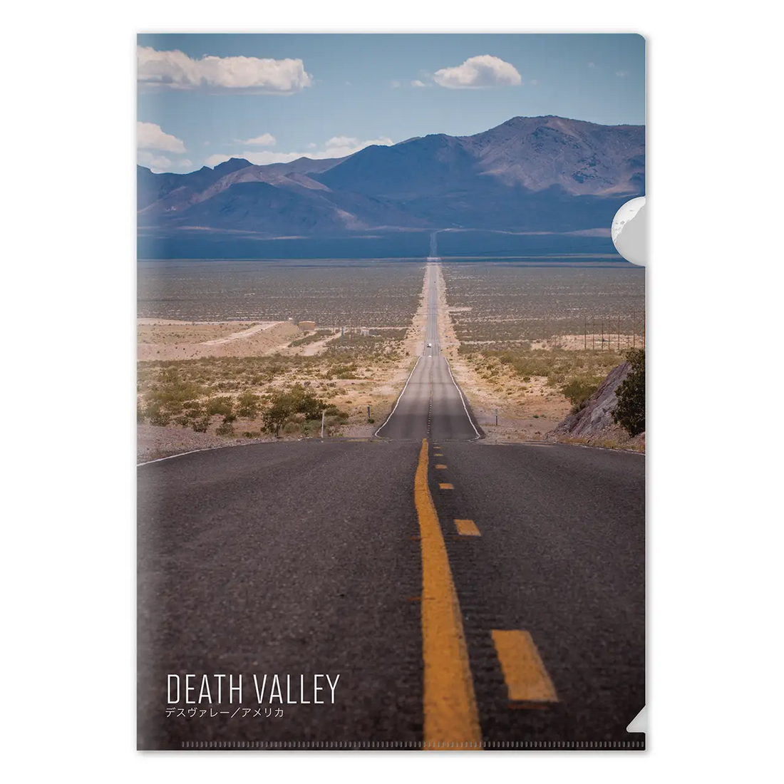 【デスヴァレー（アメリカ）】Map World クリアファイル