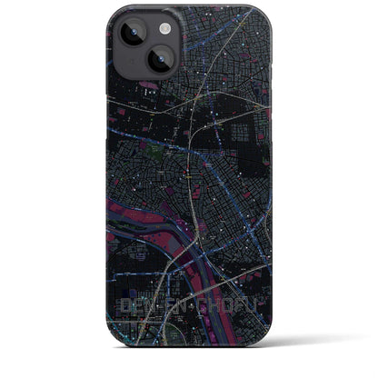 【田園調布（東京都）】地図柄iPhoneケース（バックカバータイプ）