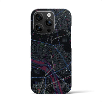 【田園調布（東京都）】地図柄iPhoneケース（バックカバータイプ）