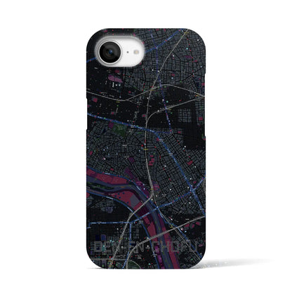 【田園調布（東京都）】地図柄iPhoneケース（バックカバータイプ）