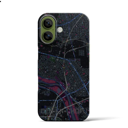 【田園調布（東京都）】地図柄iPhoneケース（バックカバータイプ）