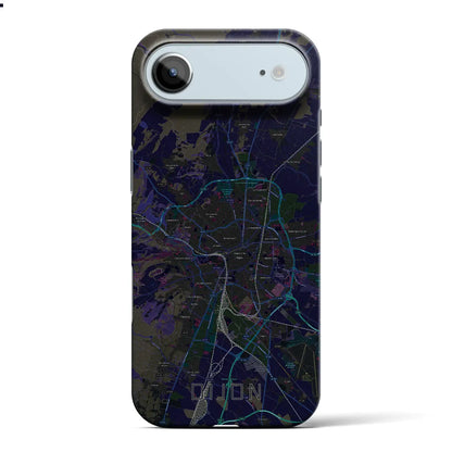 【ディジョン（フランス）】地図柄iPhoneケース（バックカバータイプ）