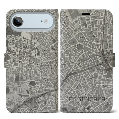 【道玄坂（東京都）】地図柄iPhoneケース（手帳タイプ）