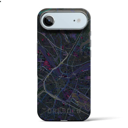 【ドレスデン（ドイツ）】地図柄iPhoneケース（バックカバータイプ）