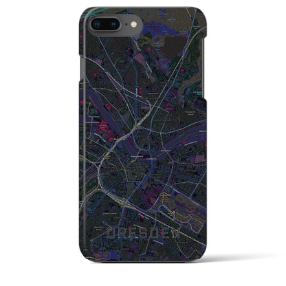 【ドレスデン（ドイツ）】地図柄iPhoneケース（バックカバータイプ）