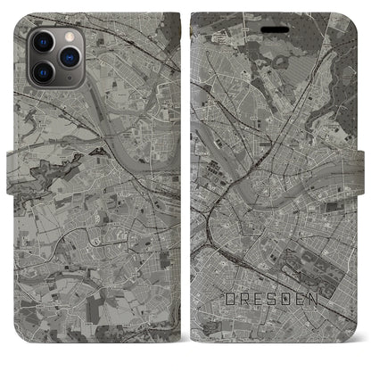 【ドレスデン（ドイツ）】地図柄iPhoneケース（手帳タイプ）