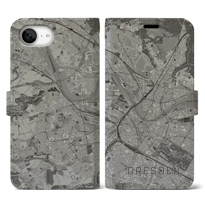 【ドレスデン（ドイツ）】地図柄iPhoneケース（手帳タイプ）