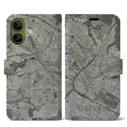 【ドレスデン（ドイツ）】地図柄iPhoneケース（手帳タイプ）