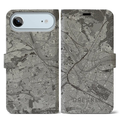 【ドレスデン（ドイツ）】地図柄iPhoneケース（手帳タイプ）