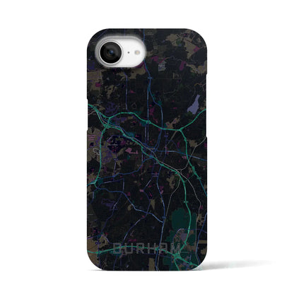 【ダーラム（アメリカ）】地図柄iPhoneケース（バックカバータイプ）