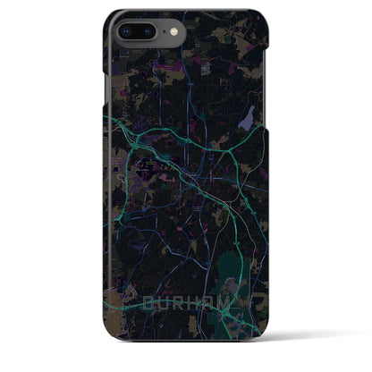 【ダーラム（アメリカ）】地図柄iPhoneケース（バックカバータイプ）