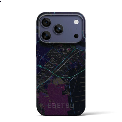 【江別（北海道）】地図柄iPhoneケース（バックカバータイプ）