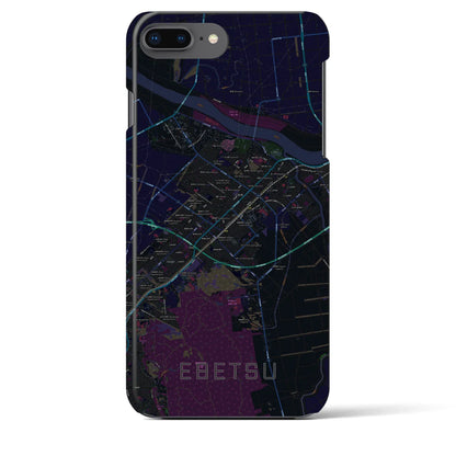 【江別（北海道）】地図柄iPhoneケース（バックカバータイプ）