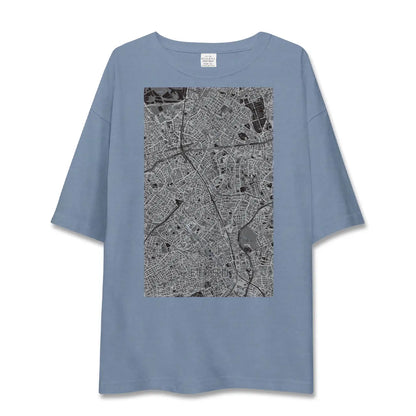 【恵比寿（東京都）】地図柄ビッグシルエットTシャツ