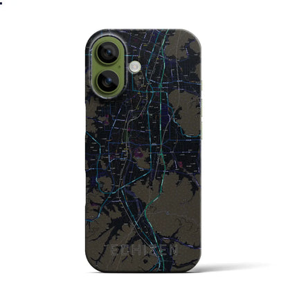 【越前（福井県）】地図柄iPhoneケース（バックカバータイプ）