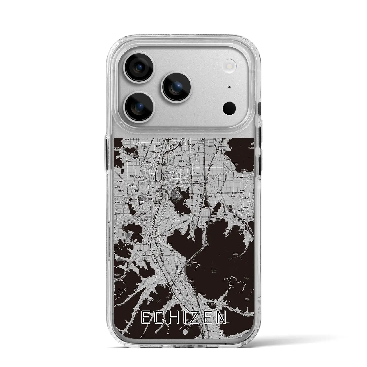 【越前（福井県）】地図柄iPhoneケース（MagSafeタイプ）