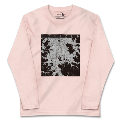【越前（福井県）】地図柄ロングスリーブTシャツ