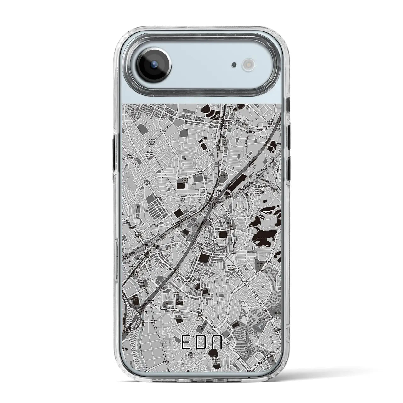 【江田（神奈川県）】地図柄iPhoneケース（MagSafeタイプ）