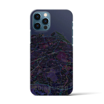 【エディンバラ（イギリス）】地図柄iPhoneケース（バックカバータイプ）