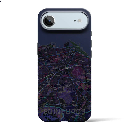 【エディンバラ（イギリス）】地図柄iPhoneケース（バックカバータイプ）