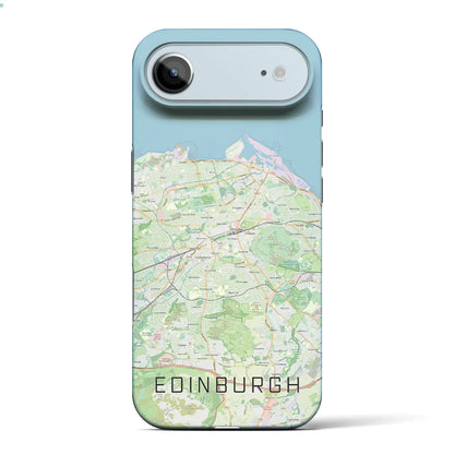 【エディンバラ（イギリス）】地図柄iPhoneケース（バックカバータイプ）