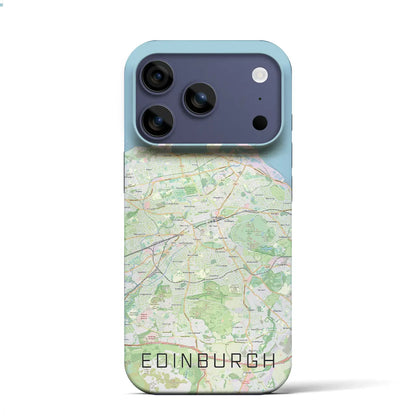 【エディンバラ（イギリス）】地図柄iPhoneケース（バックカバータイプ）