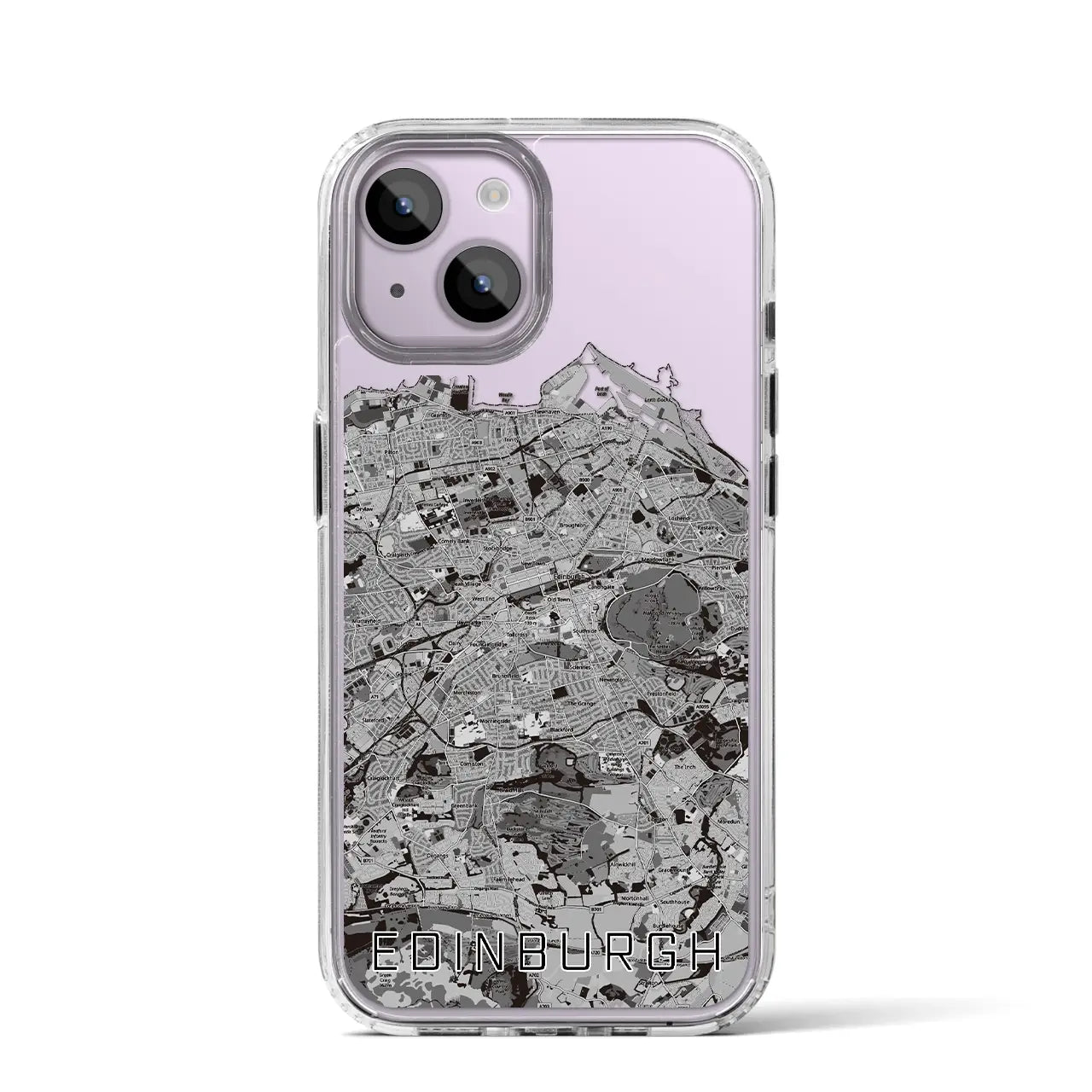 【エディンバラ（イギリス）】地図柄iPhoneケース（MagSafeタイプ）
