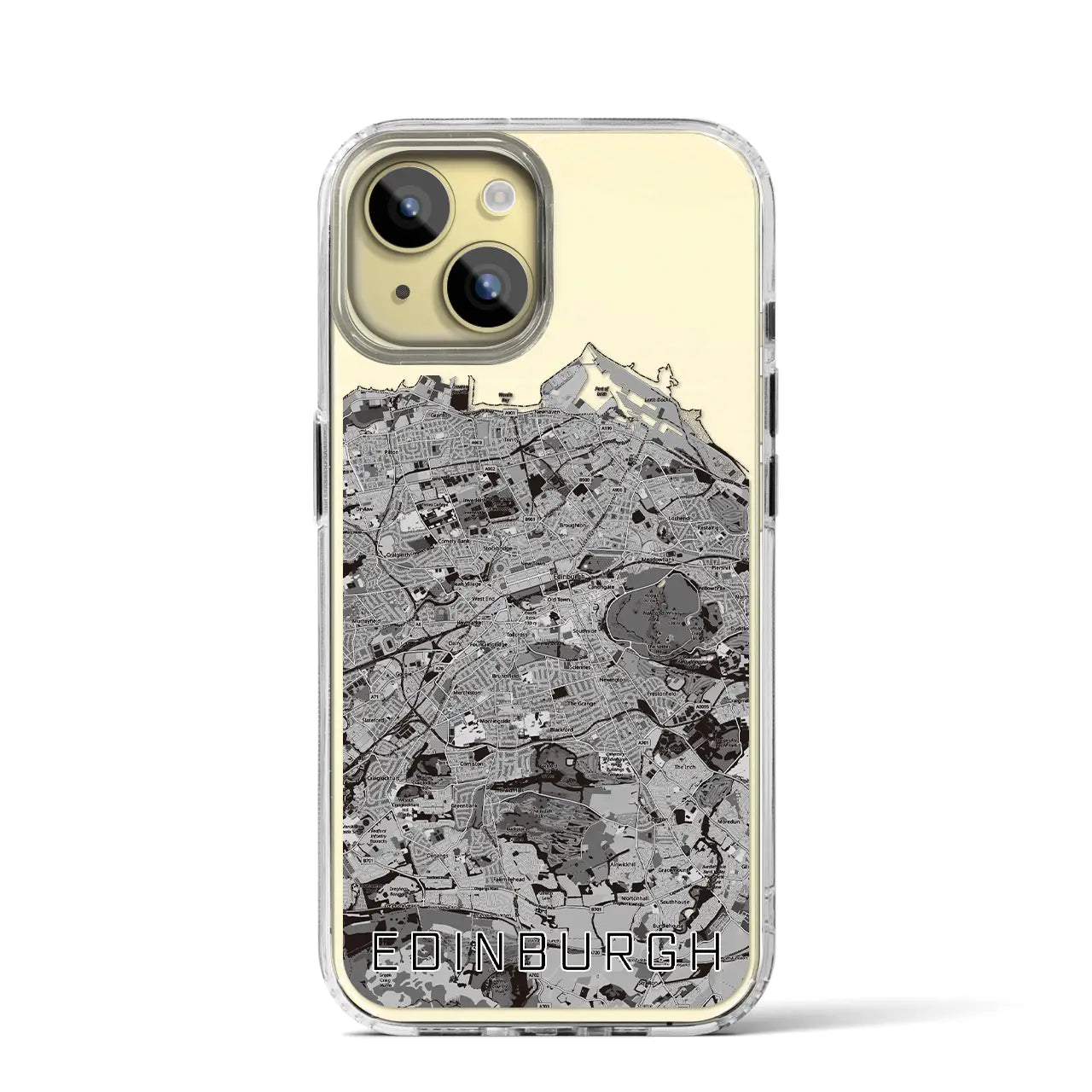 【エディンバラ（イギリス）】地図柄iPhoneケース（MagSafeタイプ）