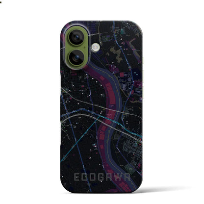 【江戸川（東京都）】地図柄iPhoneケース（バックカバータイプ）