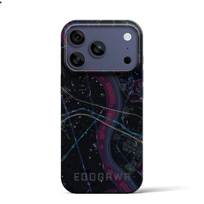 【江戸川（東京都）】地図柄iPhoneケース（バックカバータイプ）