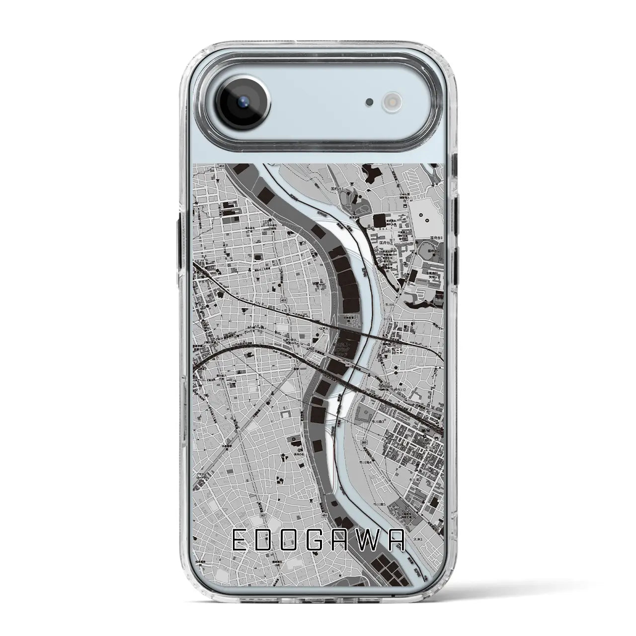 【江戸川（東京都）】地図柄iPhoneケース（MagSafeタイプ）