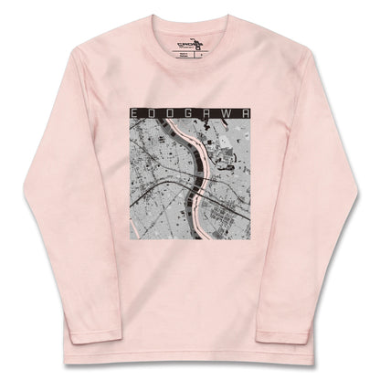 【江戸川（東京都）】地図柄ロングスリーブTシャツ