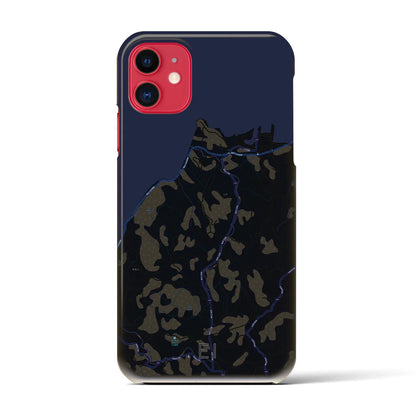 【江井（兵庫県）】地図柄iPhoneケース（バックカバータイプ）