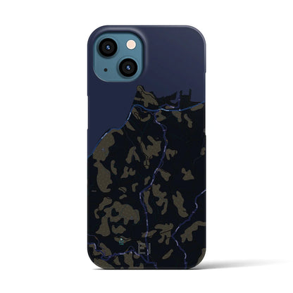 【江井（兵庫県）】地図柄iPhoneケース（バックカバータイプ）