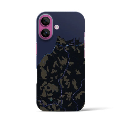 【江井（兵庫県）】地図柄iPhoneケース（バックカバータイプ）