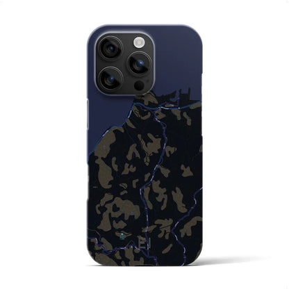 【江井（兵庫県）】地図柄iPhoneケース（バックカバータイプ）