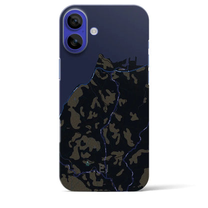 【江井（兵庫県）】地図柄iPhoneケース（バックカバータイプ）