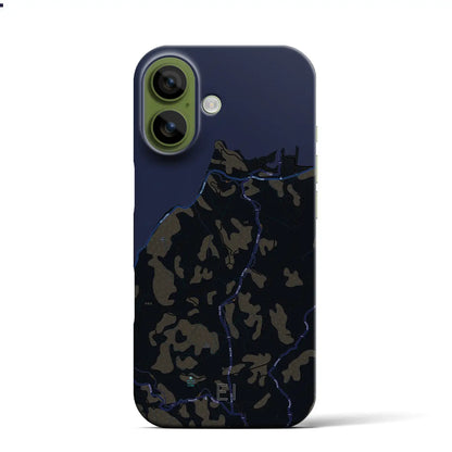 【江井（兵庫県）】地図柄iPhoneケース（バックカバータイプ）