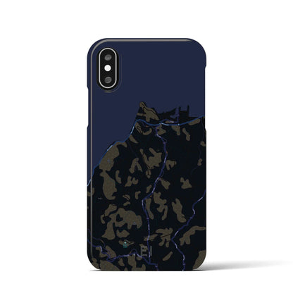 【江井（兵庫県）】地図柄iPhoneケース（バックカバータイプ）