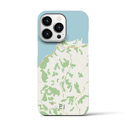 【江井（兵庫県）】地図柄iPhoneケース（バックカバータイプ）