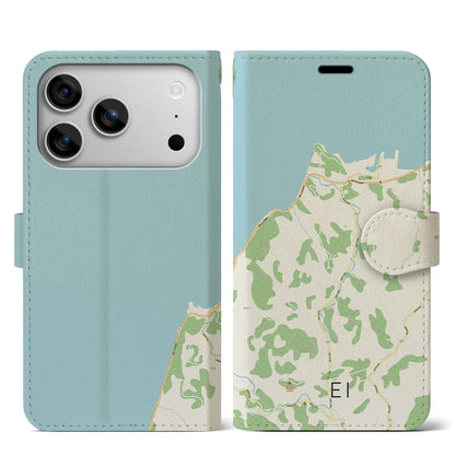 【江井（兵庫県）】地図柄iPhoneケース（手帳タイプ）