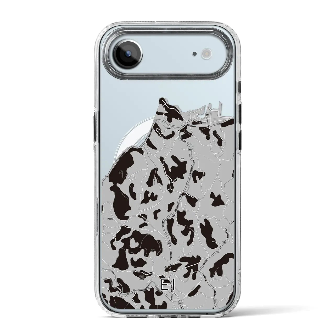 【江井（兵庫県）】地図柄iPhoneケース（MagSafeタイプ）