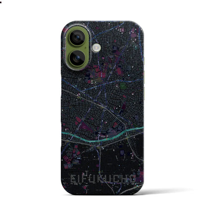 【永福町（東京都）】地図柄iPhoneケース（バックカバータイプ）