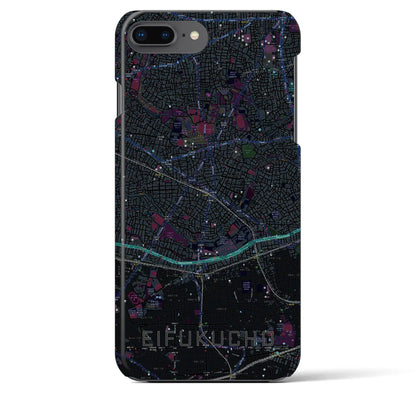 【永福町（東京都）】地図柄iPhoneケース（バックカバータイプ）